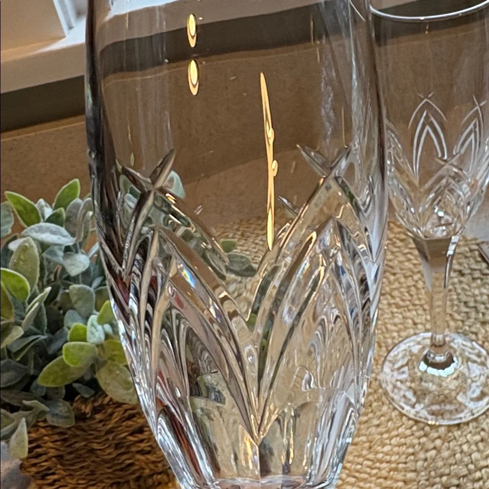 (2) Towle Fluted Champagne Glasses TOC4